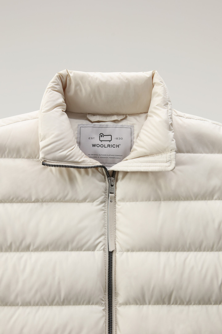 Ellis Microfiber Down Jacket White photo 2 | Woolrich