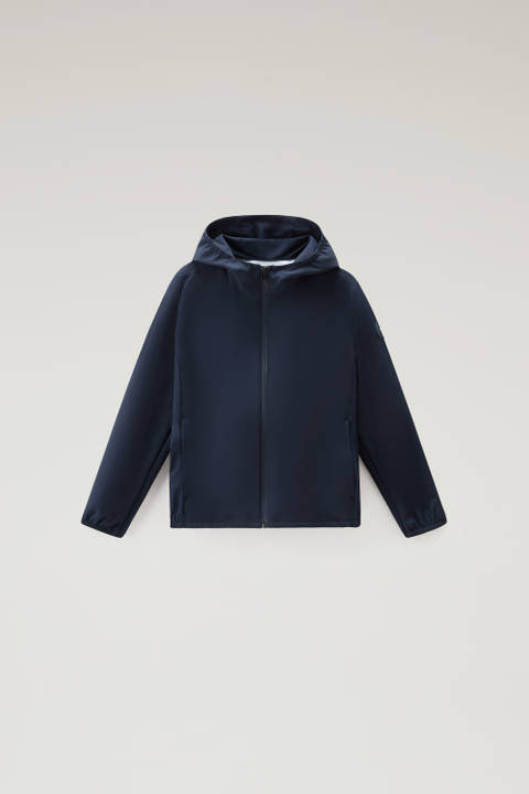 Boys' Pacific Jacket with Hood Blue | Woolrich