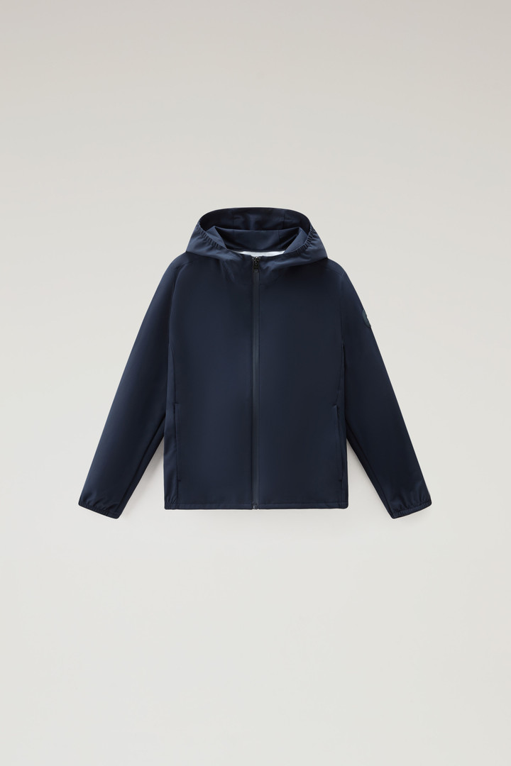 Boys' Pacific Jacket with Hood Blue photo 1 | Woolrich