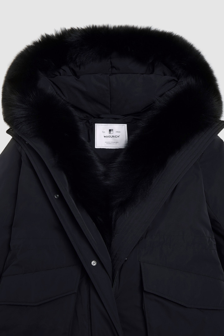 Military Parka with fox fur