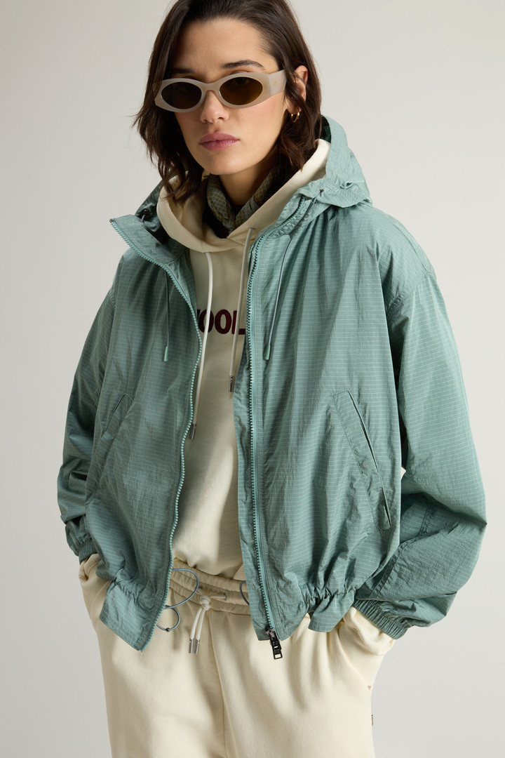 Ripstop Fabric Jacket Green photo 4 | Woolrich