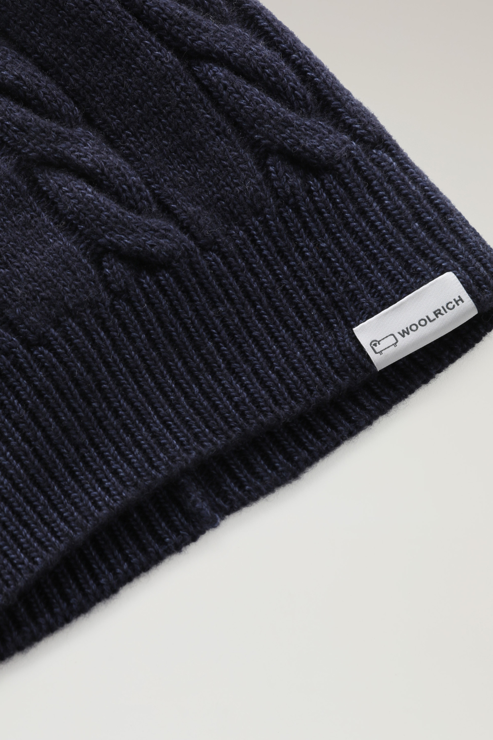 Geverfde kabelmuts Blauw photo 2 | Woolrich