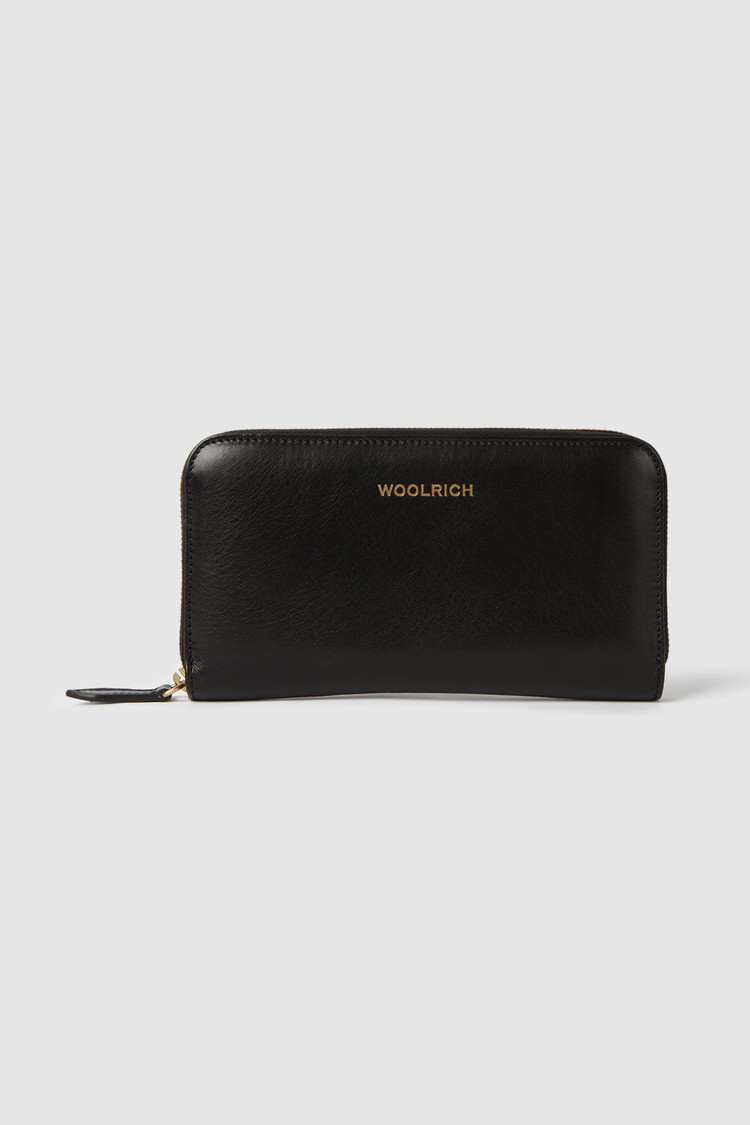 Cartera con cremallera alrededor