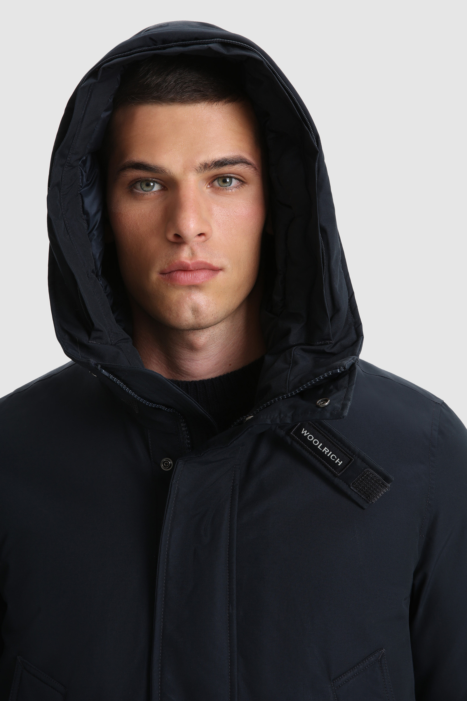 Polar Parka avec col haut et fourrure amovible Bleu photo 5 | Woolrich