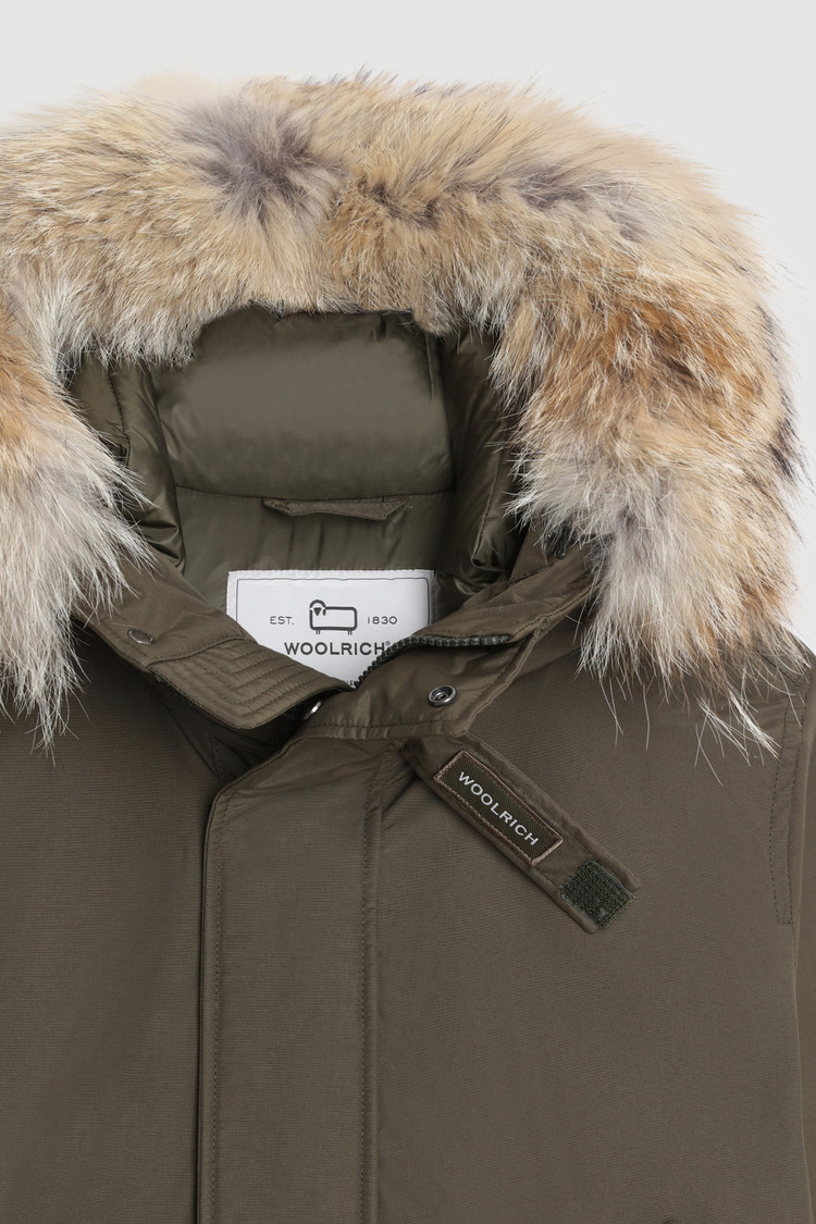 Polar Parka avec col haut et fourrure amovible