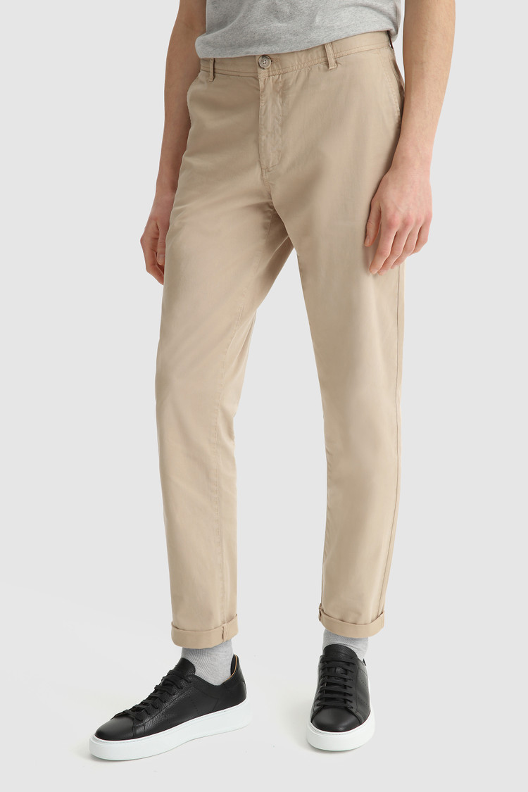 Pantaloni Classic Chino in cotone elasticizzato