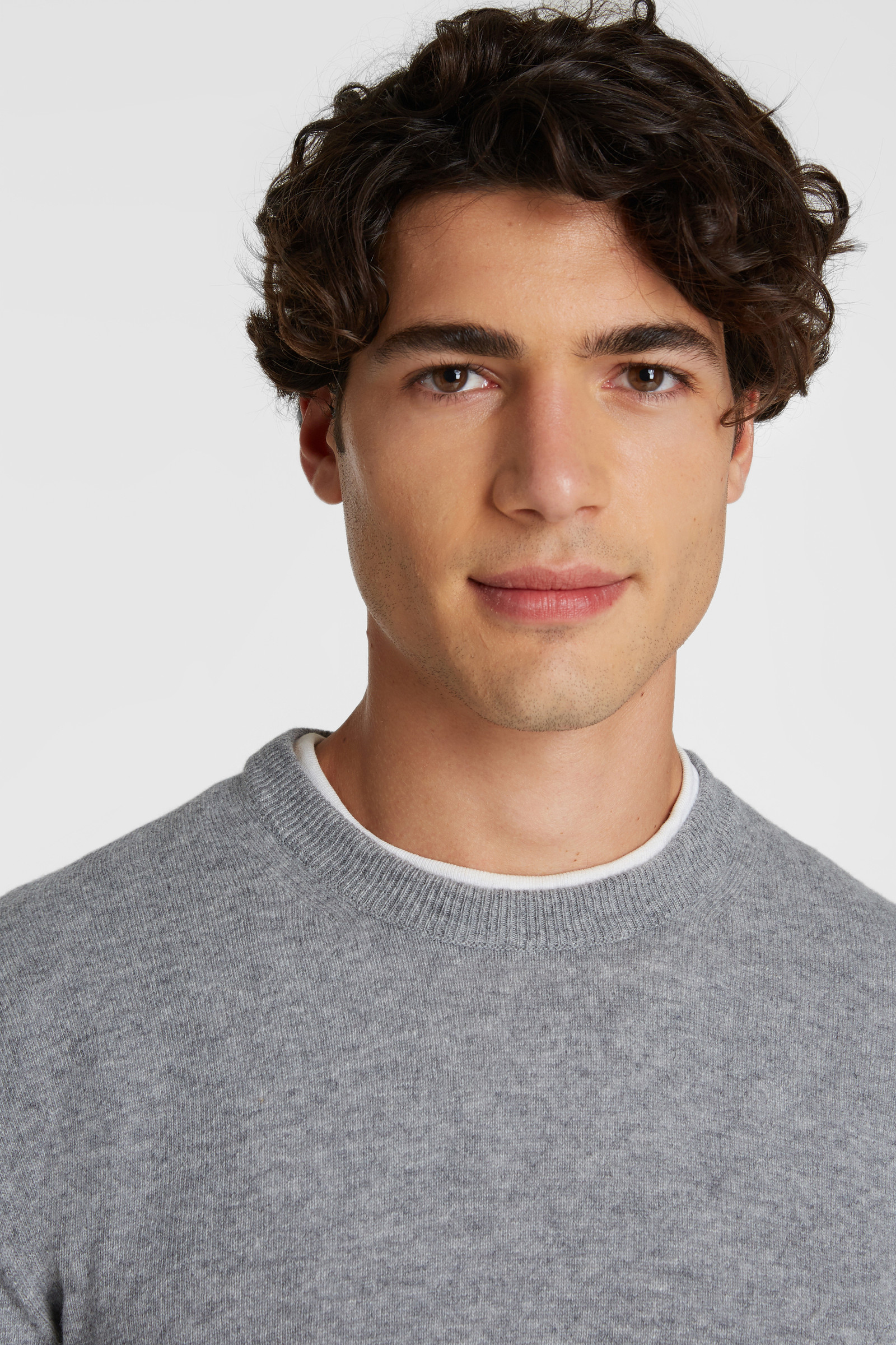 Maglione in lana girocollo
