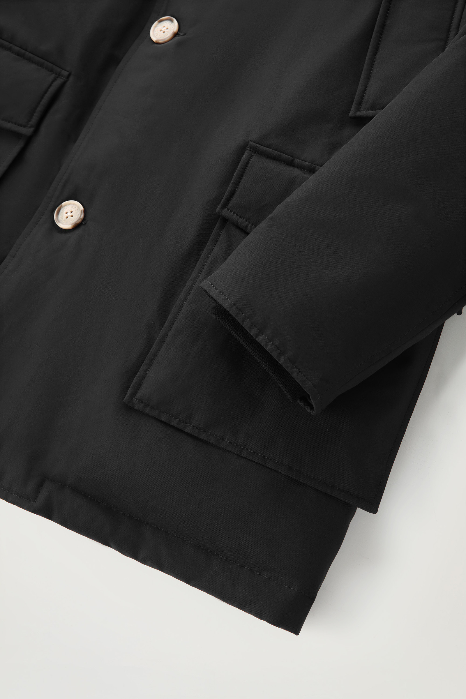 Arctic Parka van Ramar Cloth-stof met afneembare bont zwart photo 8 | Woolrich