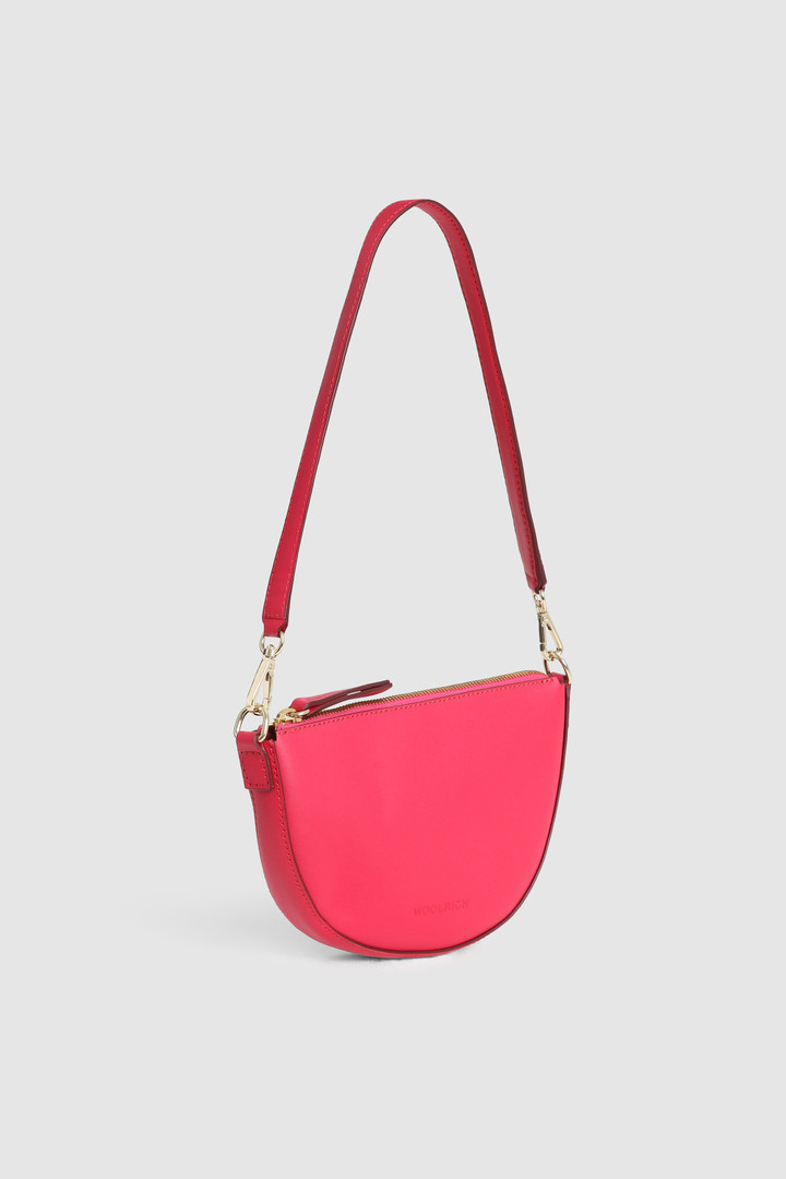 Small Leather Bag Pink photo 2 | Woolrich