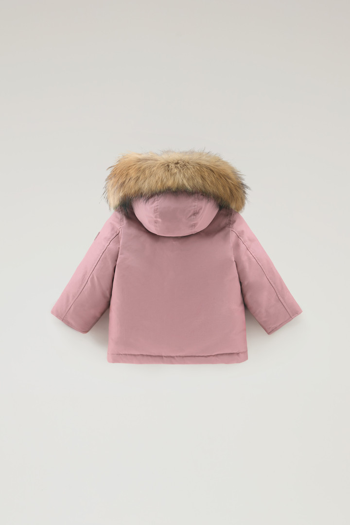 Parka da neonati in Ramar Cloth con pelliccia removibile Rosa photo 2 | Woolrich