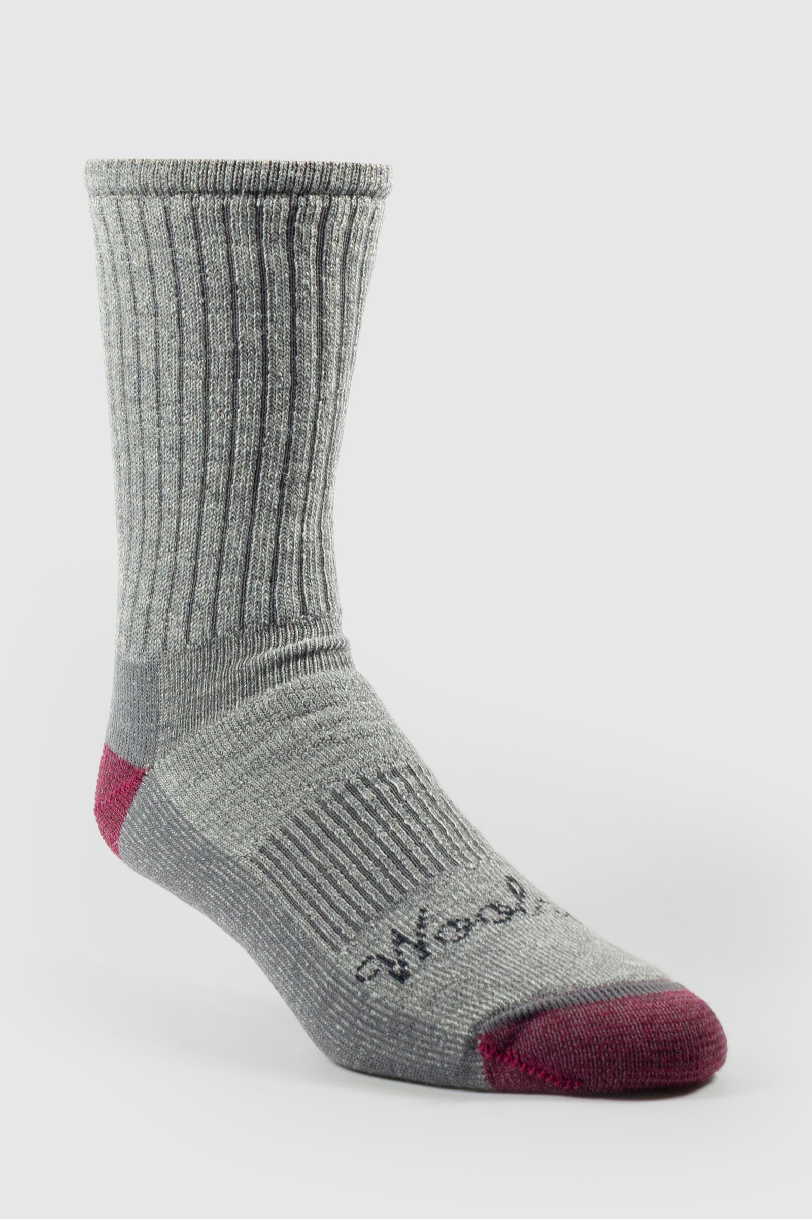 Men's Ten Mile Hiker Socks - Made in the USA Grey | Woolrich USA