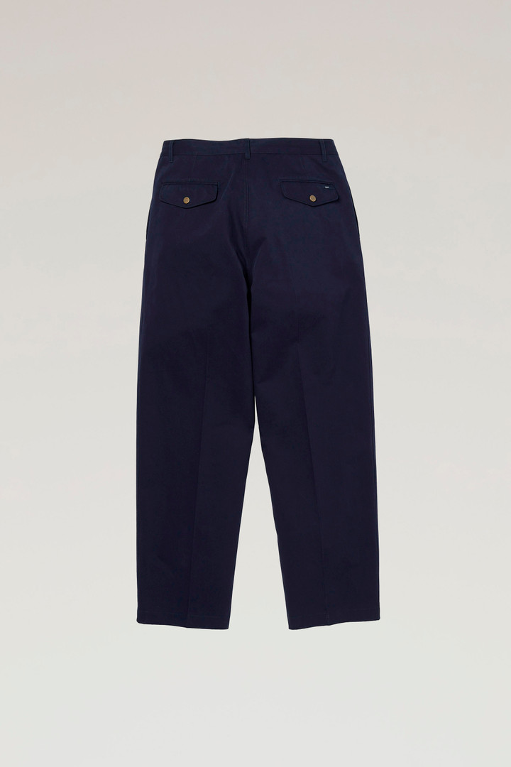 Cavalry Twill Cotton Blend Pants Blue photo 2 | Woolrich