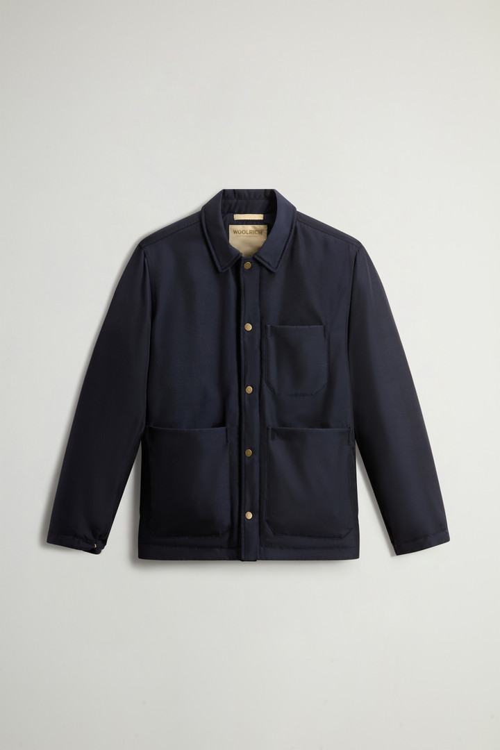 Surchemise matelassée en nylon CORDURA® recyclé Bleu photo 5 | Woolrich