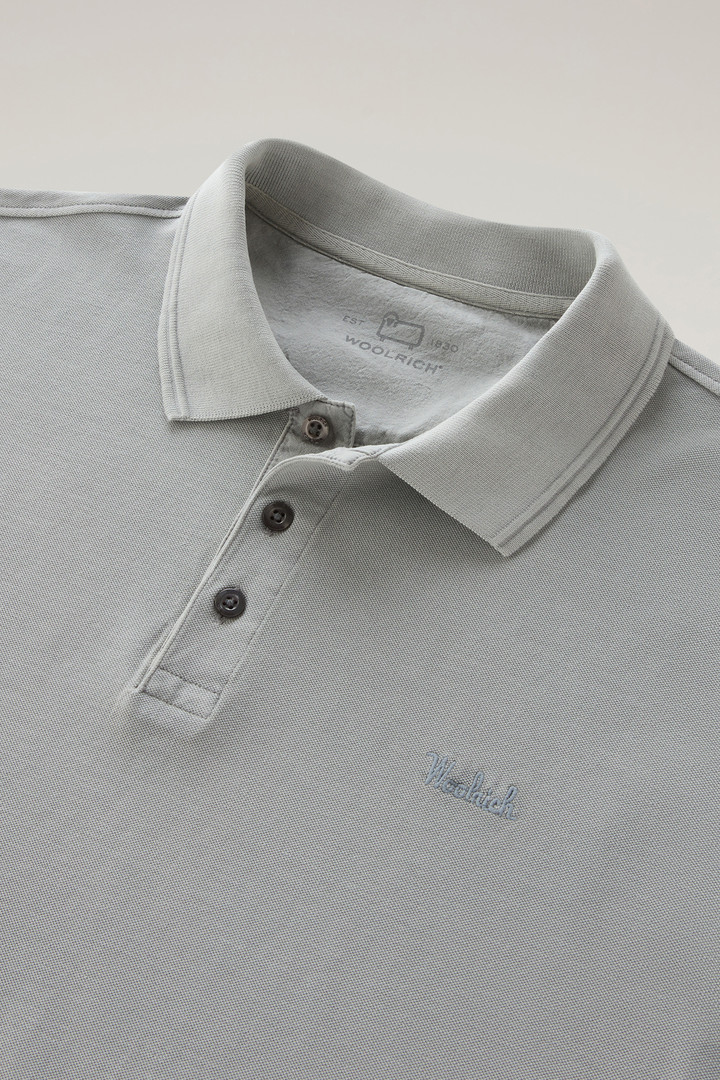 MACKINACK POLO Gris photo 6 | Woolrich
