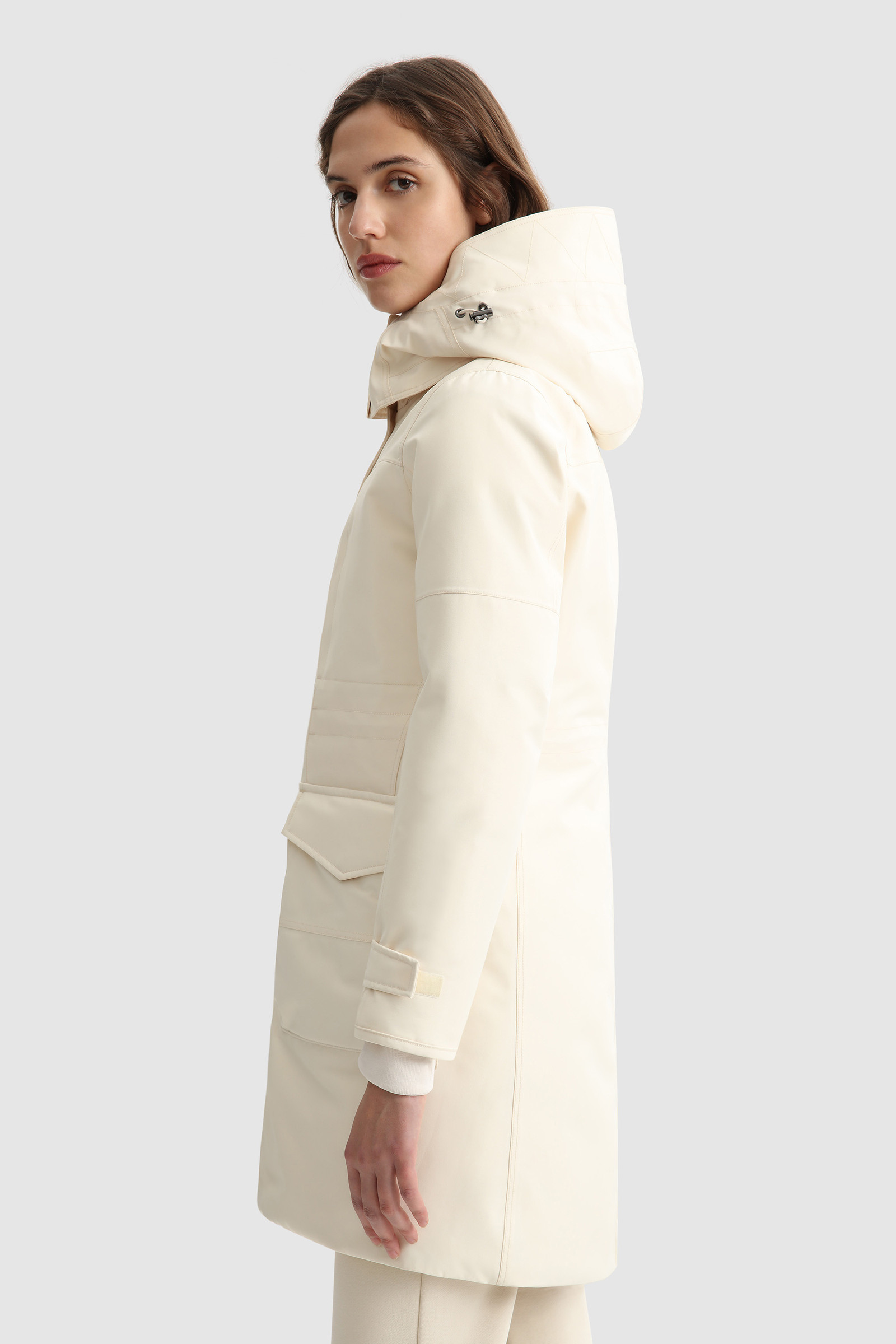 Wasserdichter Cayuta Parka aus GORE-TEX Weiß photo 3 | Woolrich