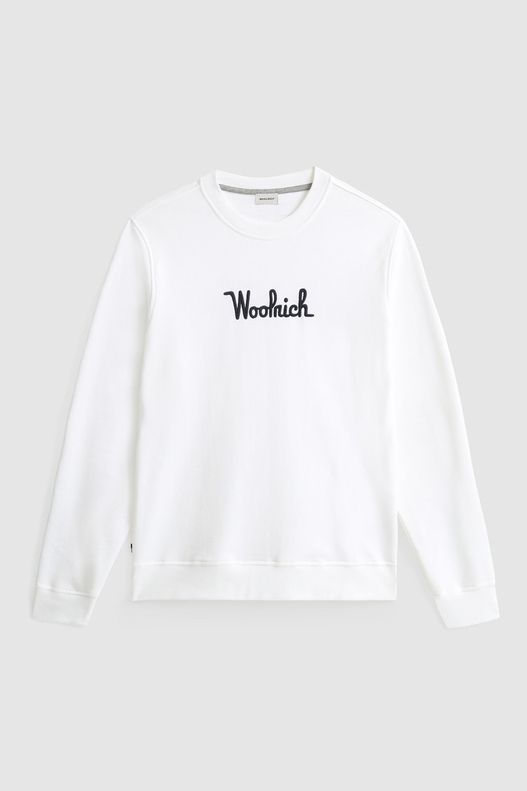 Essentieel sweatshirt met ronde hals van biologisch katoen