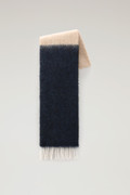 Unisex-Schal aus einer Wollmischung mit Farbverlauf