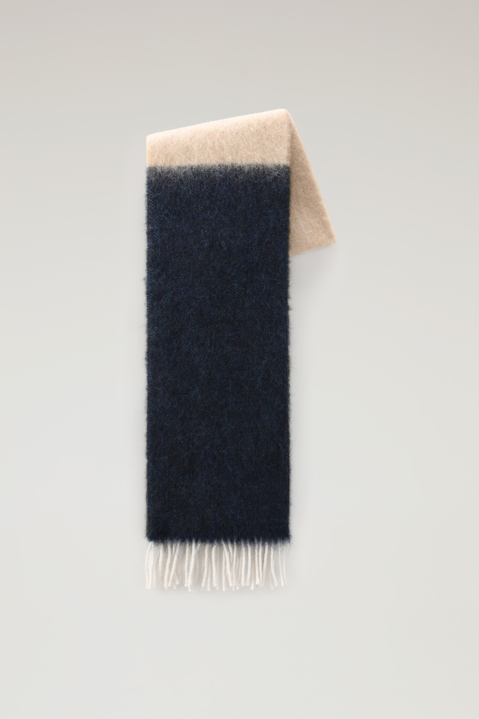 Unisex Ombré Wool Blend Scarf Green | Woolrich