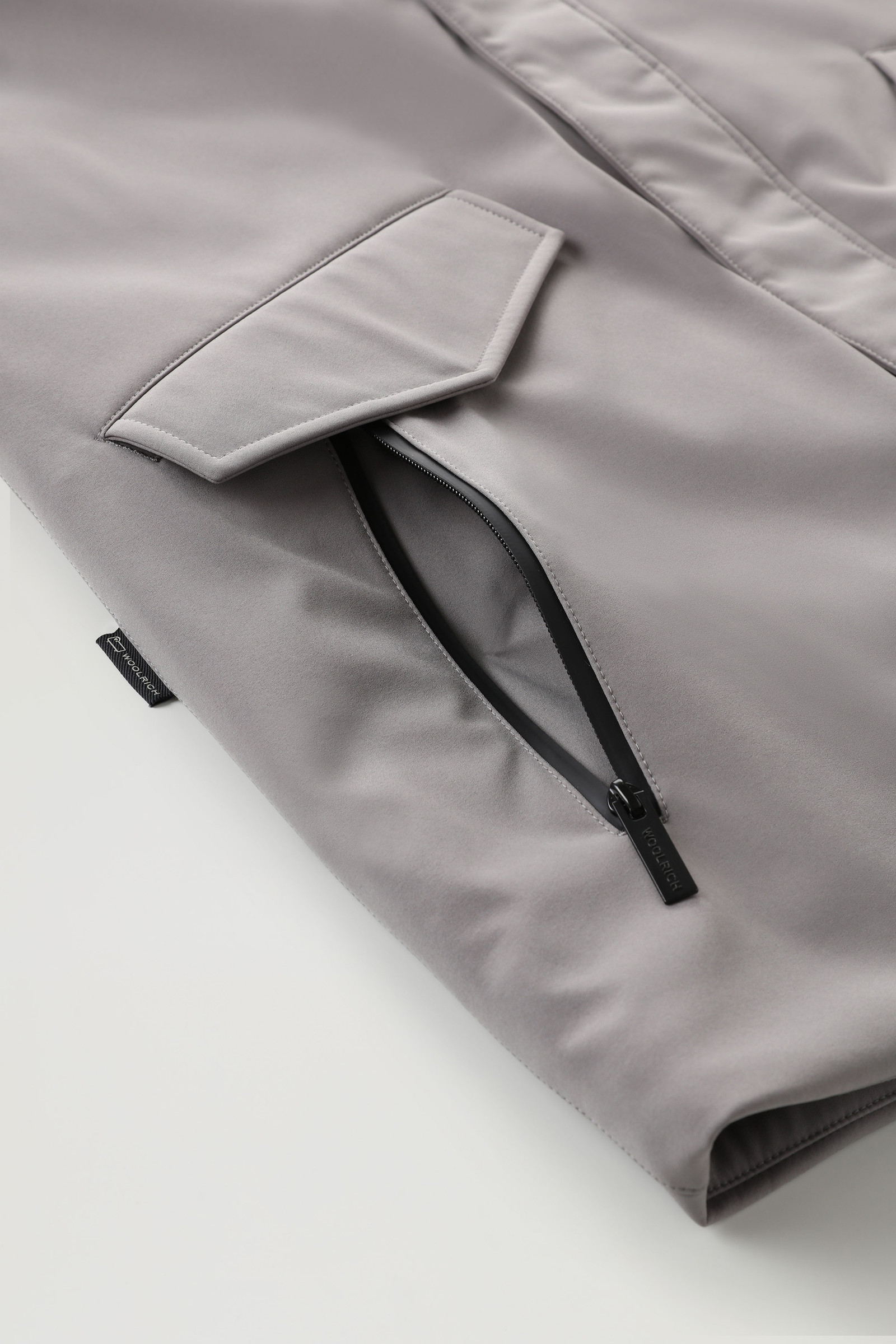 Barrow Mac Softshell Coat Grey photo 9 | Woolrich