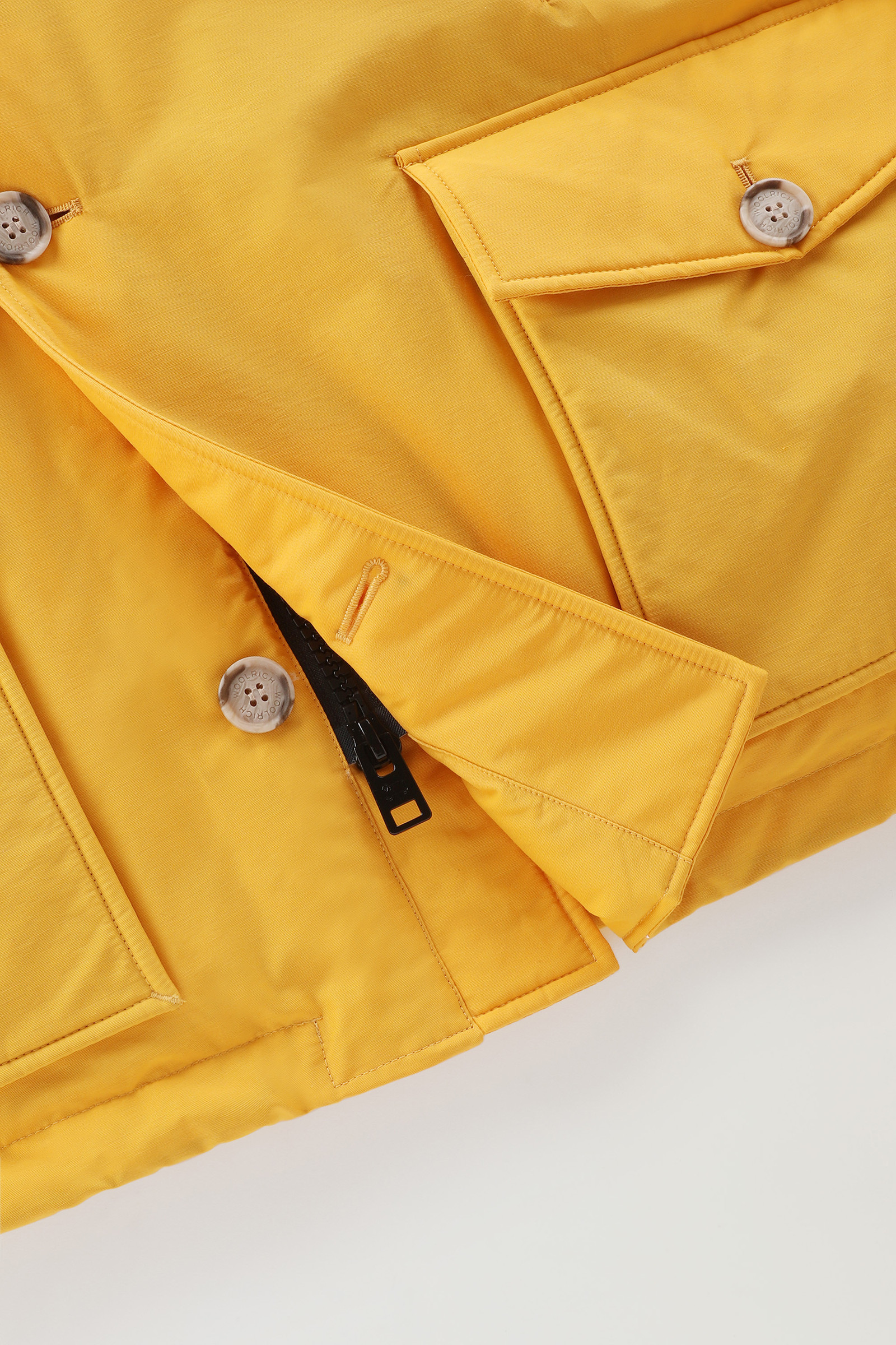 Arctic Anorak mit abnehmbarem Pelz Gelb photo 10 | Woolrich