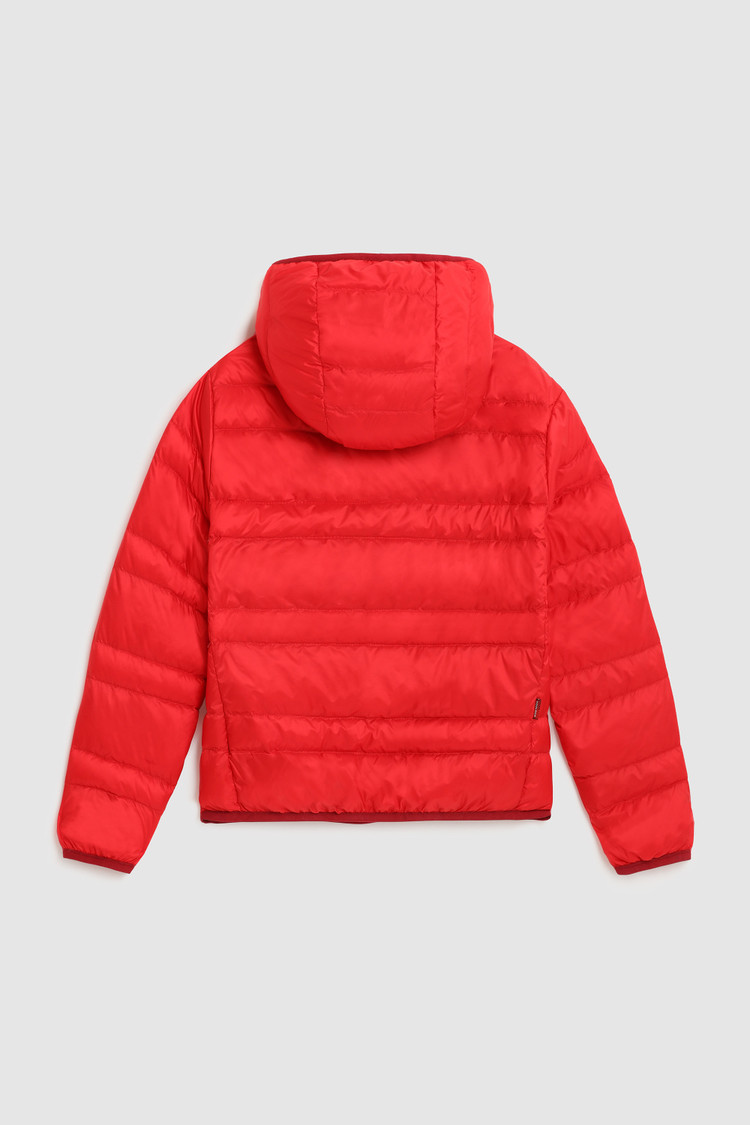Chaqueta acolchada niño con capucha