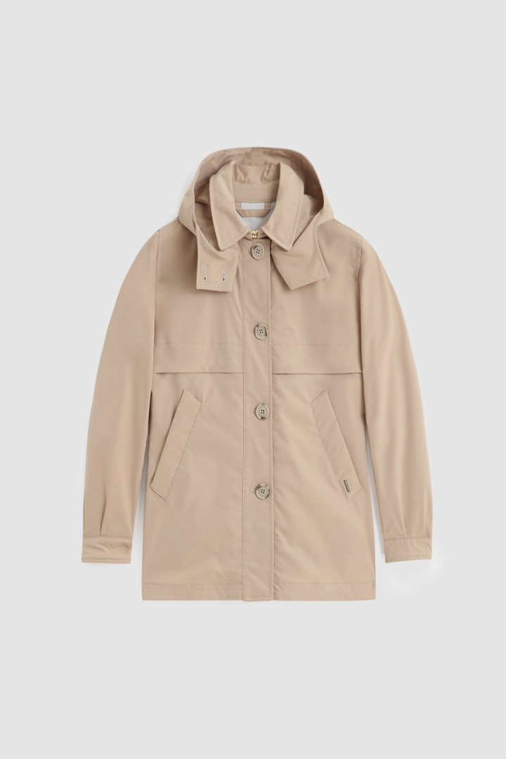 Trench da bambina in Stretch Twill beige | Woolrich