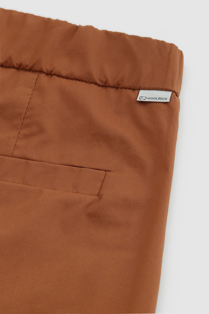 Cotton Poplin Pant Brown photo 7 | Woolrich