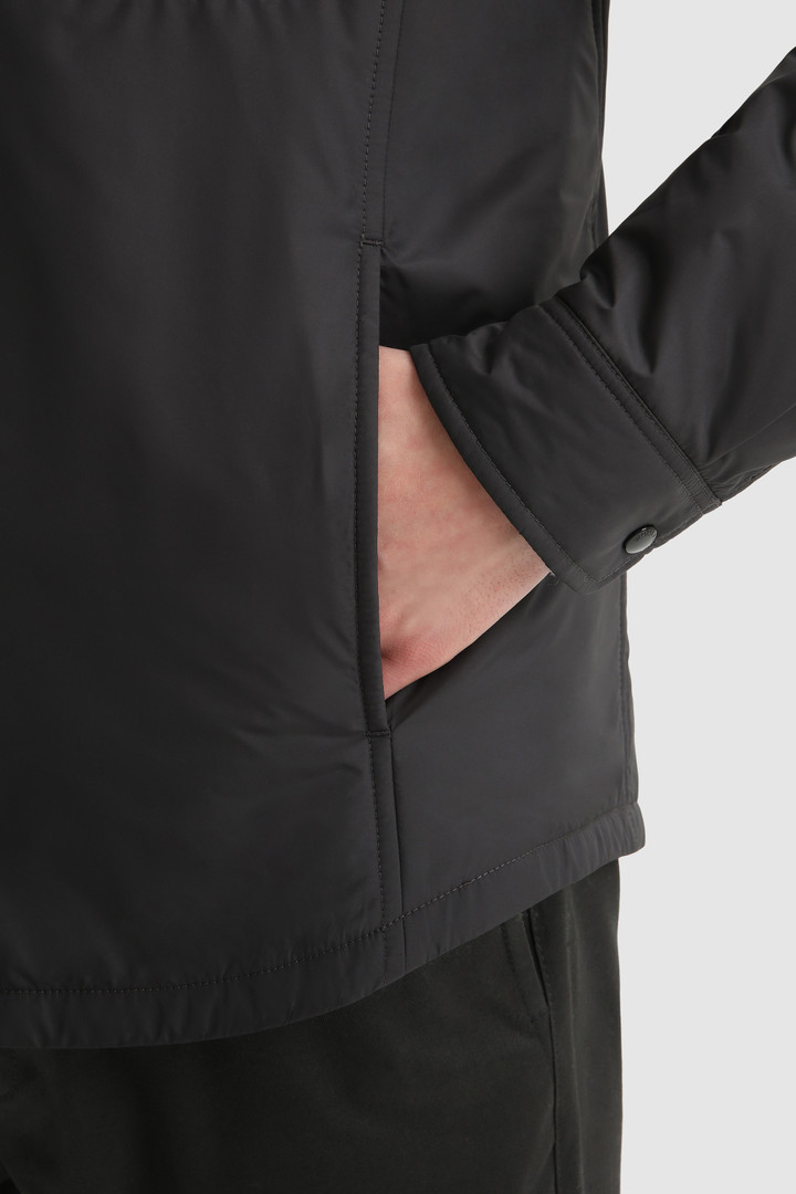 Giacca camicia Alaskan in microfibra con imbottitura PrimaLoft® nero photo 6 | Woolrich