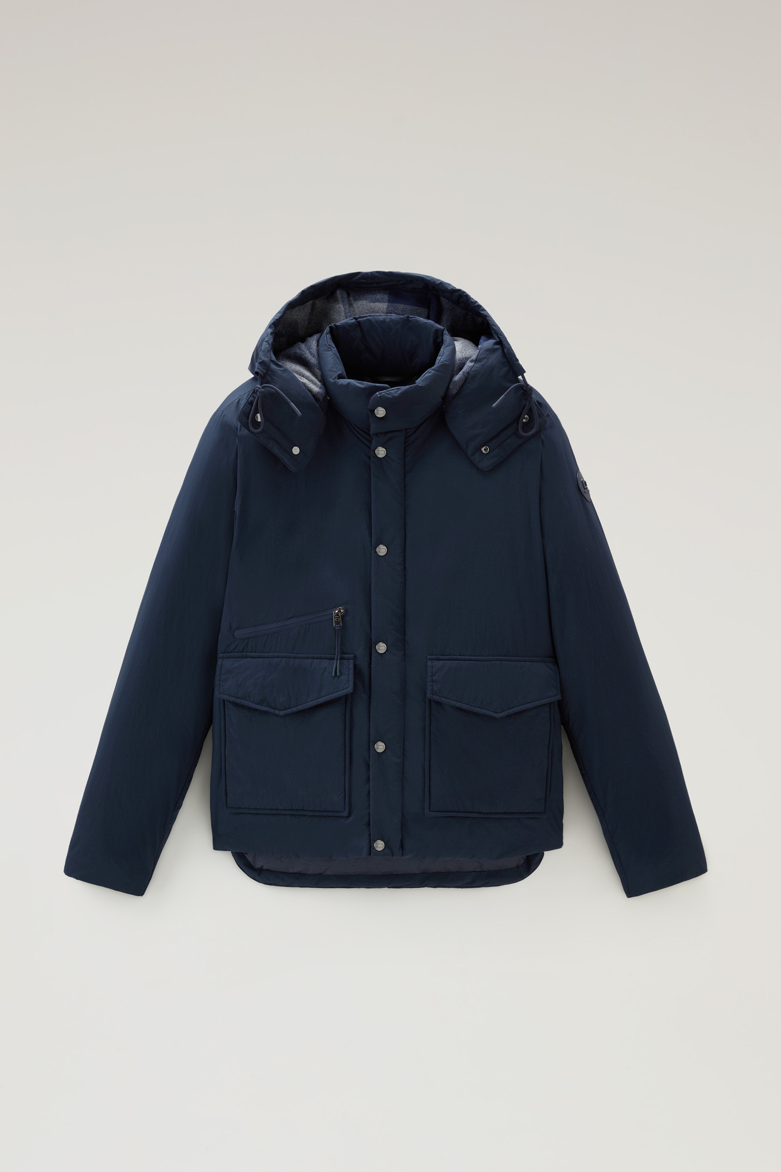 Aleutian Jacket in Taslan Nylon Blue | Woolrich USA