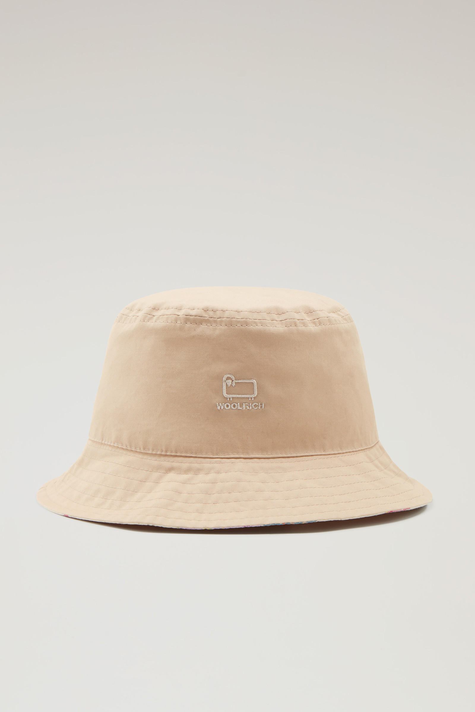 Reversible Bucket Hat in Pure Cotton multicolor photo 3 | Woolrich