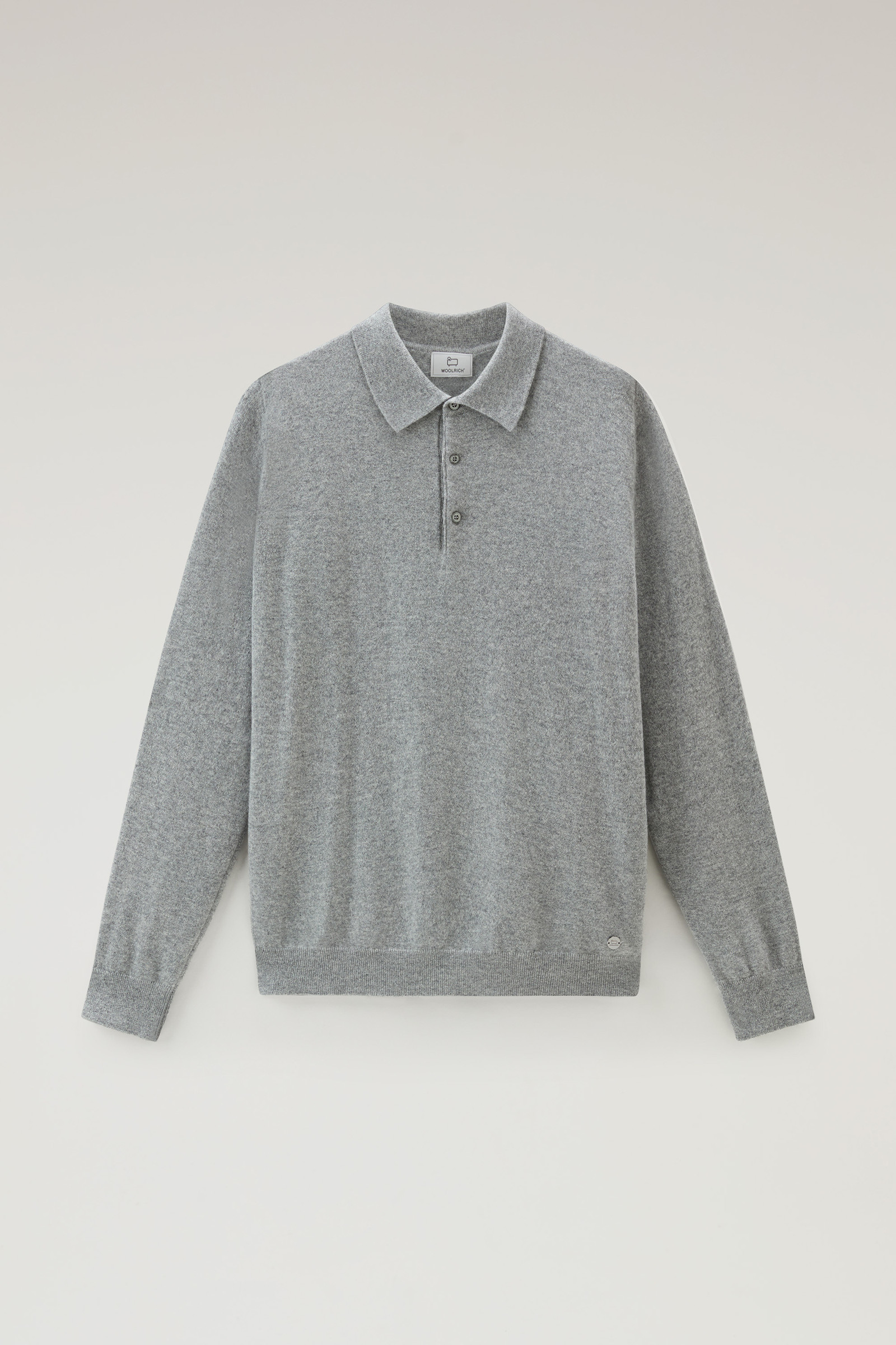Luxe Polo in Pure Cashmere Grey photo 5 | Woolrich