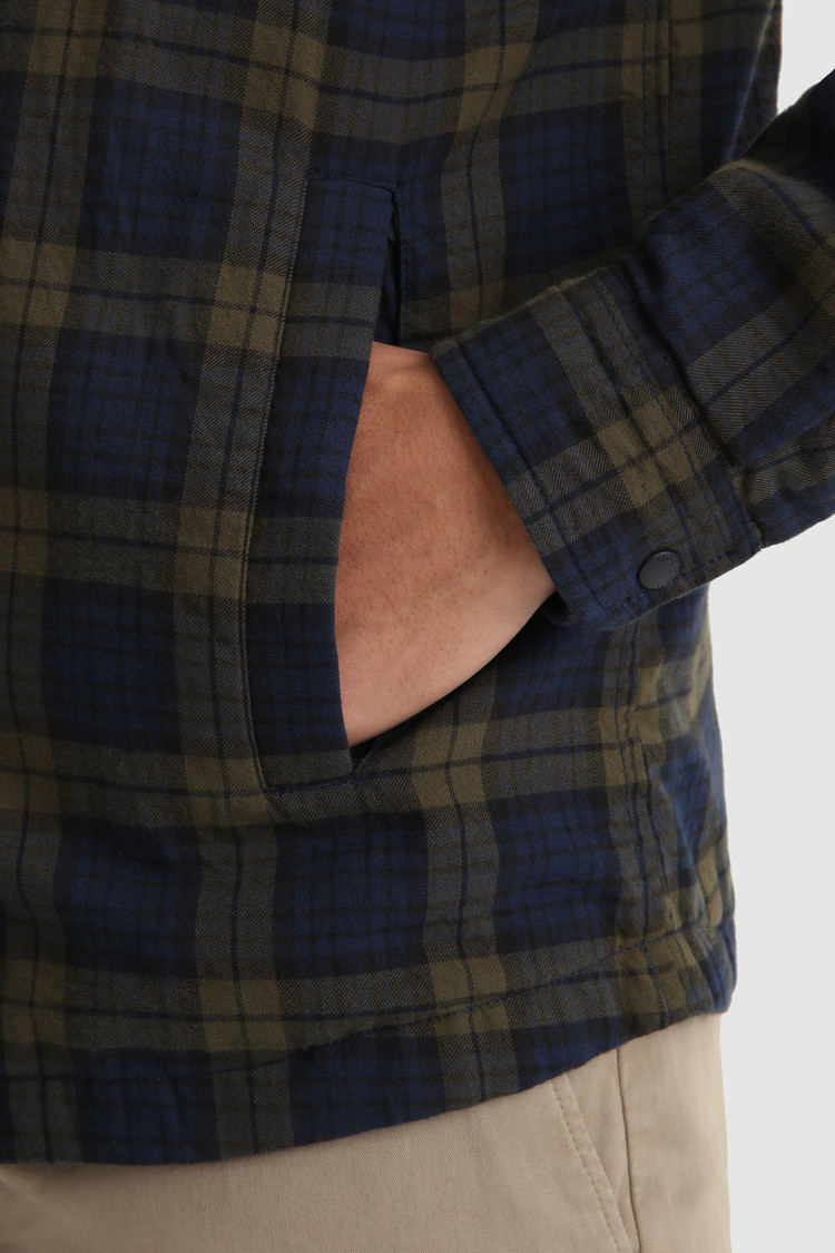 Traditional Madras heavy cotton Flannel Overshirt