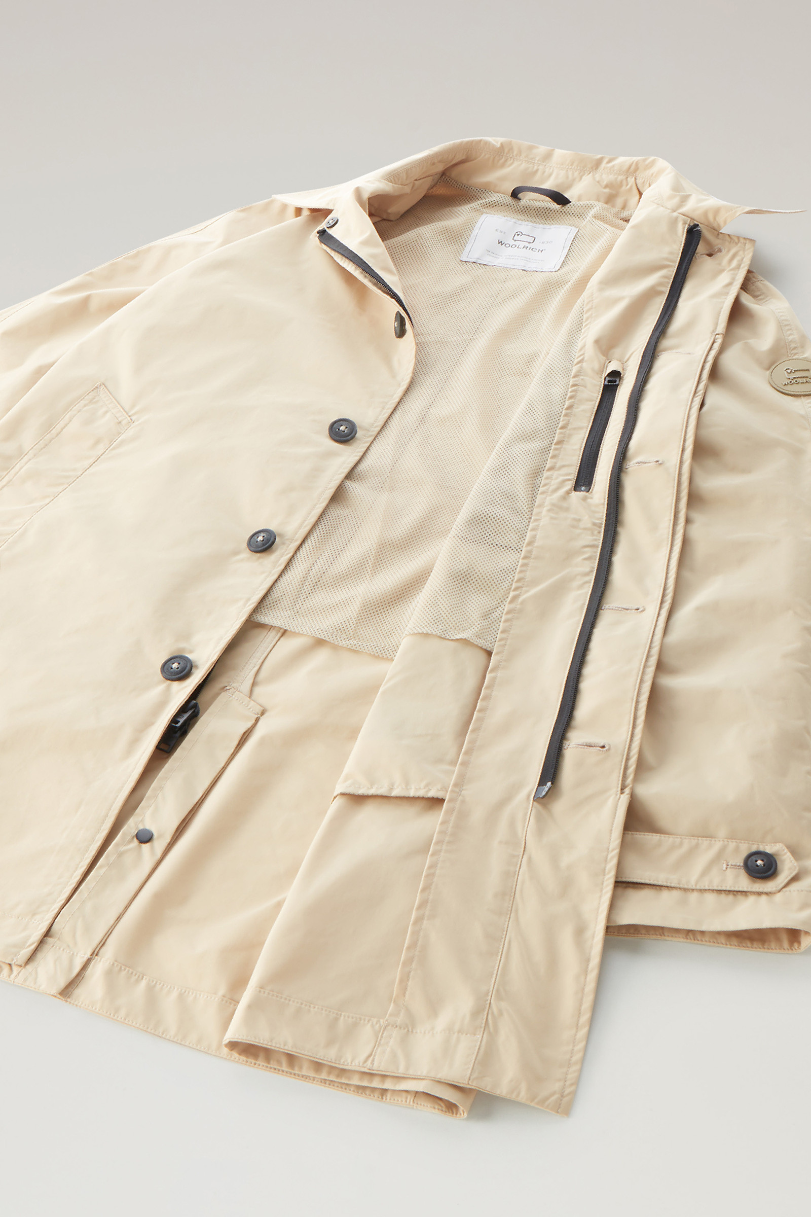City Carcoat in Urban Touch Beige photo 10 | Woolrich