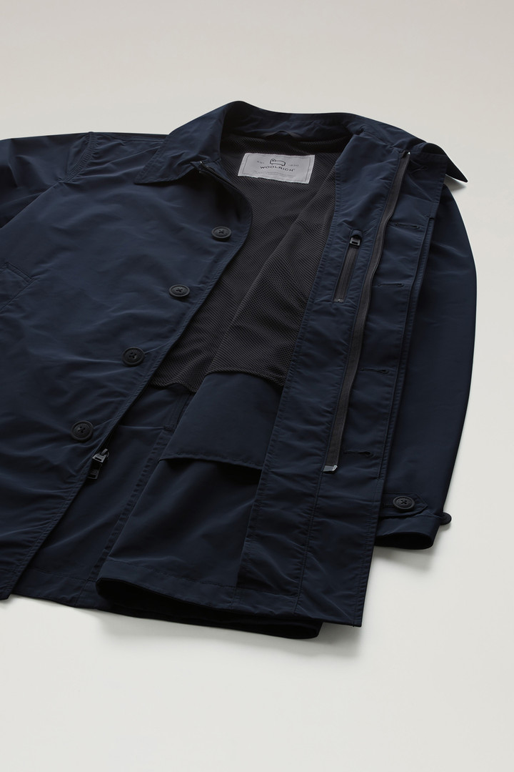 New City Coat in Urban Touch Blue photo 8 | Woolrich