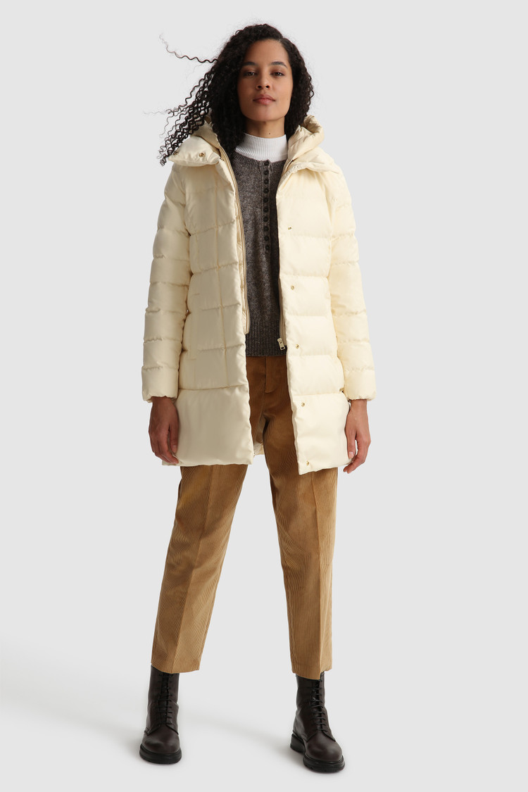 Chaqueta de plumón 2 en 1 Prescott Luxe con capucha extraíble