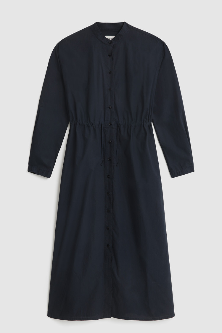 Long-sleeve Popeline dress