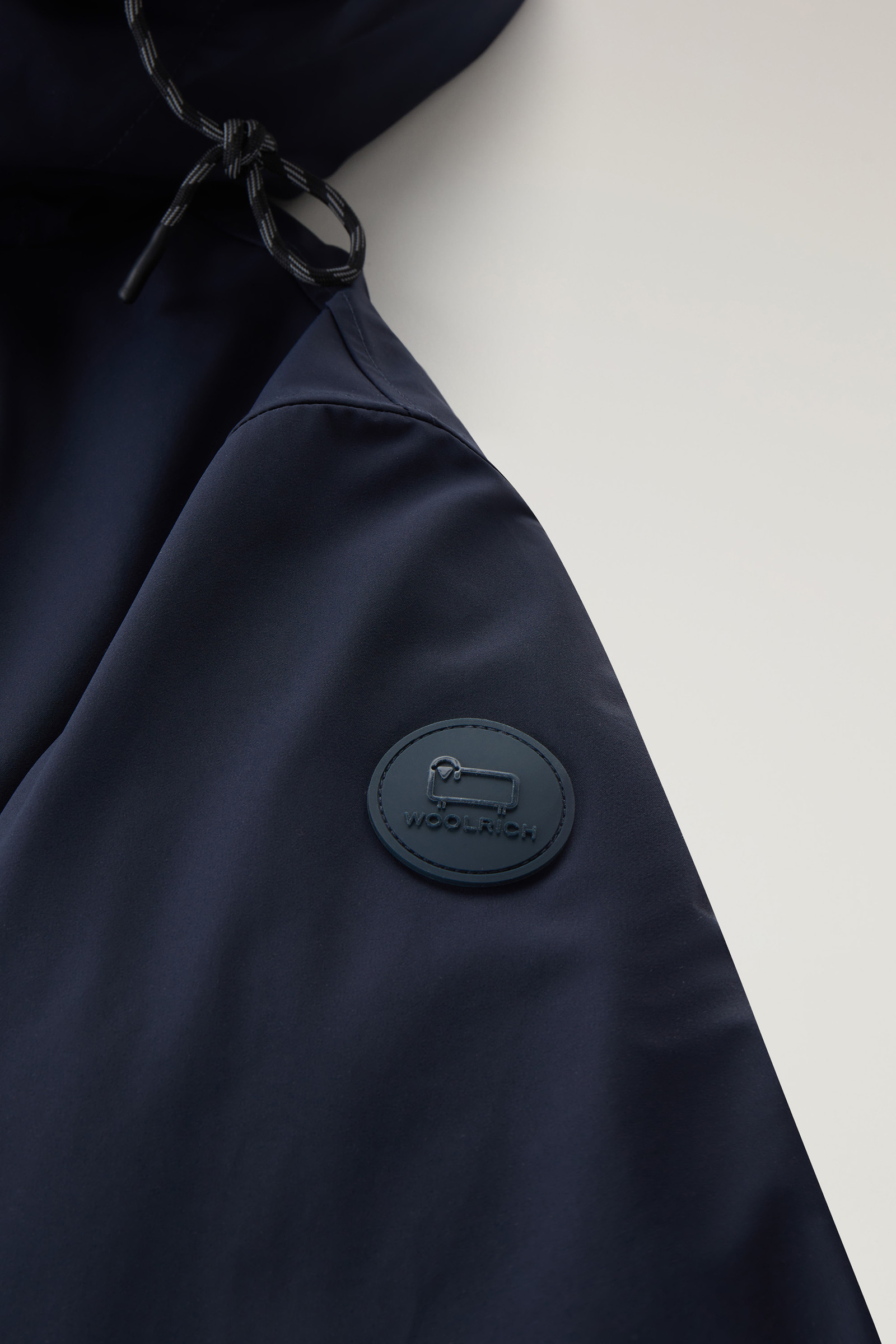 Cappotto 3 in 1 in nylon elasticizzato con giacca trapuntata removibile blu photo 9 | Woolrich