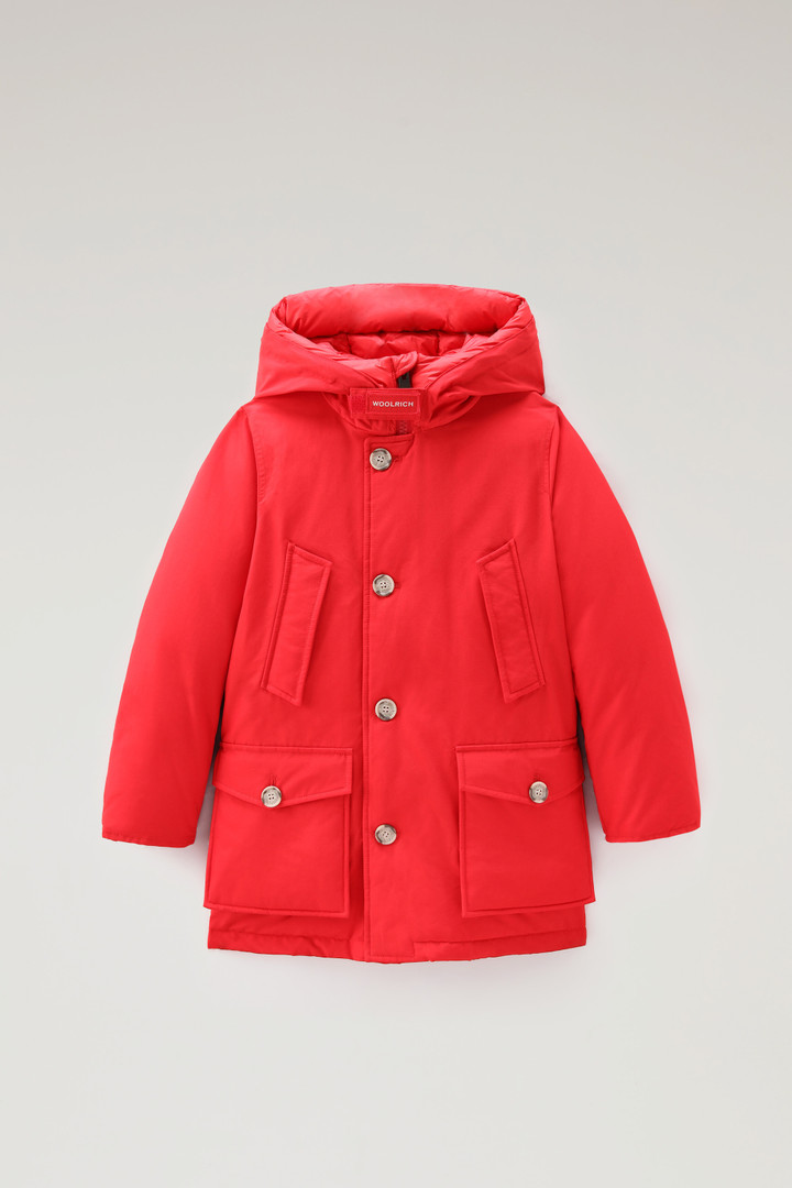 Boys' Arctic Parka in Ramar Cloth Red photo 1 | Woolrich