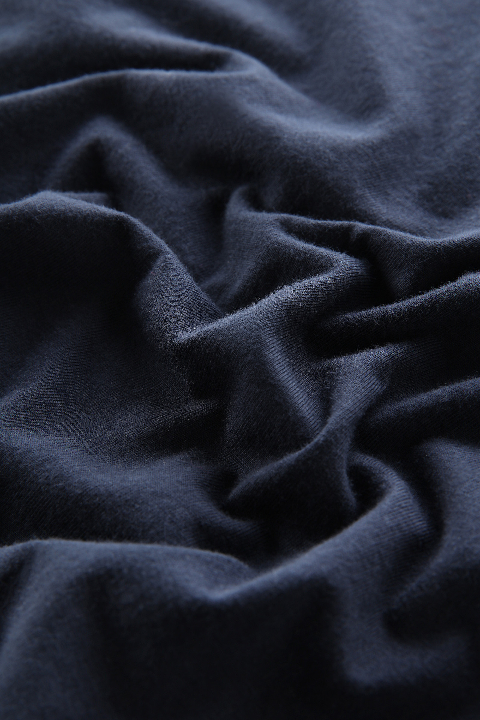 T-shirt Sheep en coton bleu photo 8 | Woolrich