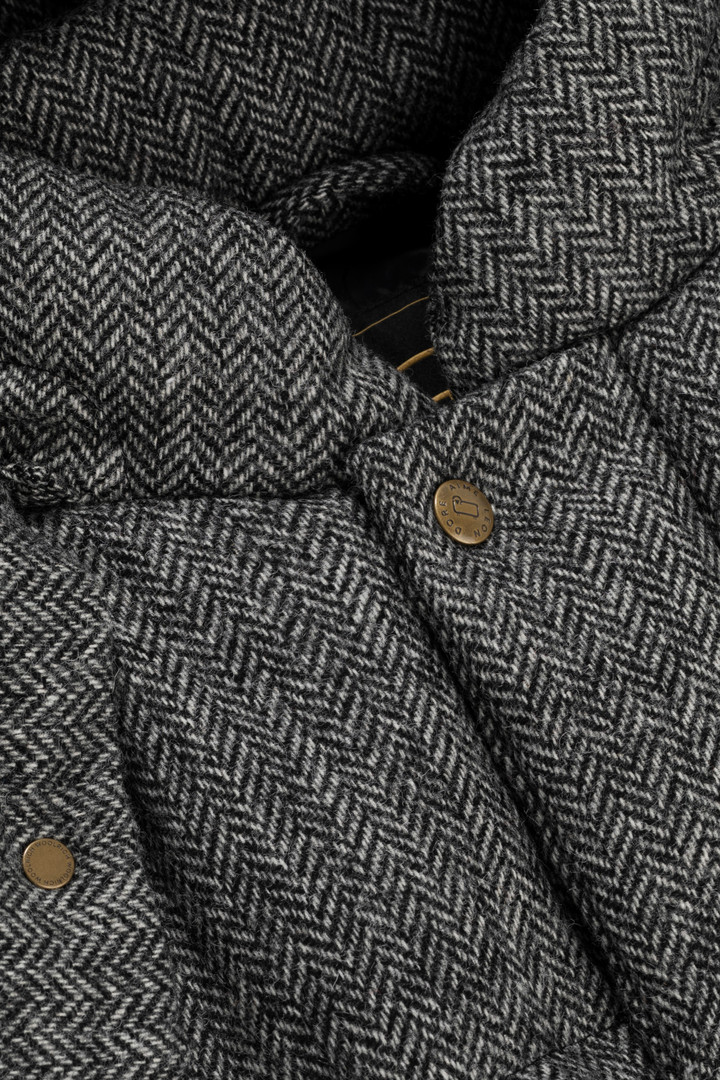 Aimé Leon Dore / Woolrich Parka in lana pregiata herringbone