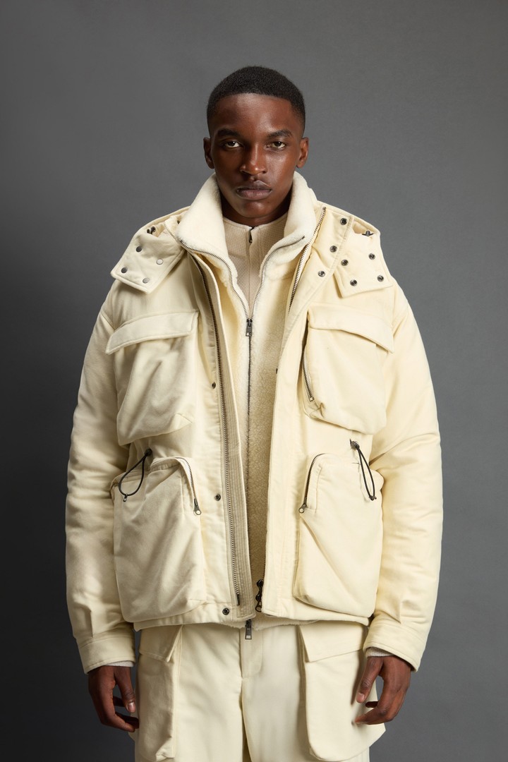 Veste en coton élastique by Todd Snyder Blanc photo 1 | Woolrich
