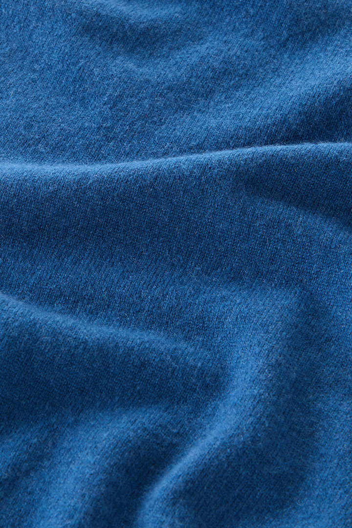 Luxe Polo in Pure Cashmere Blue photo 4 | Woolrich