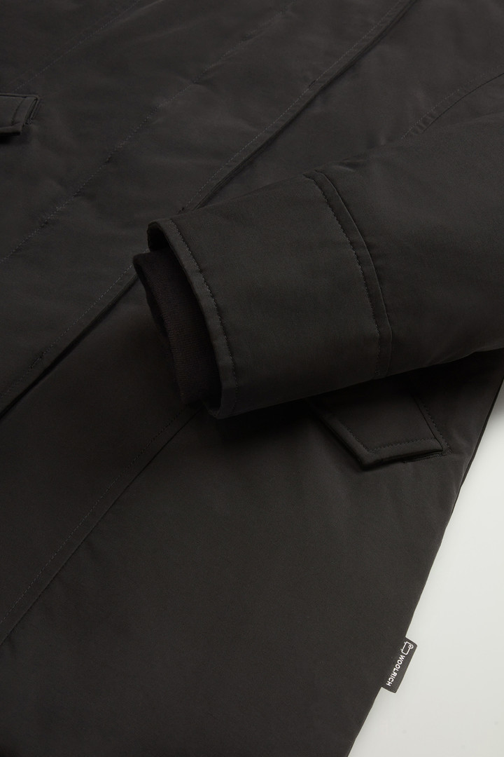 Arctic Parka in Ramar Cloth con pelliccia removibile Nero photo 8 | Woolrich