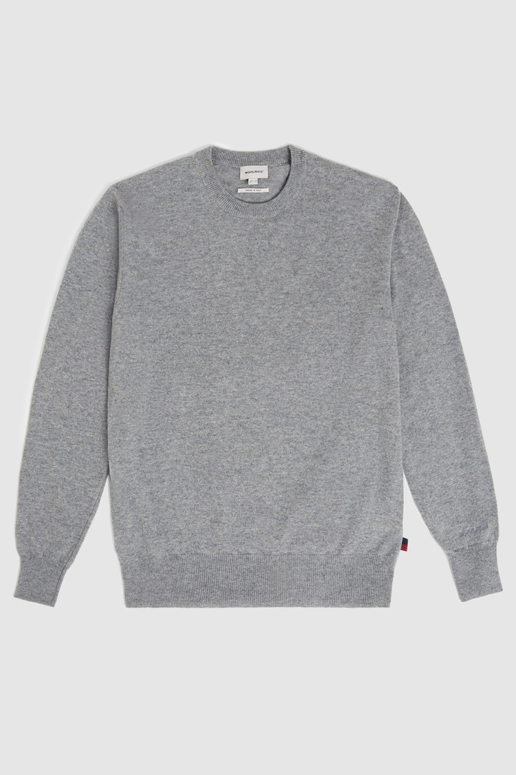 Wool crewneck sweater