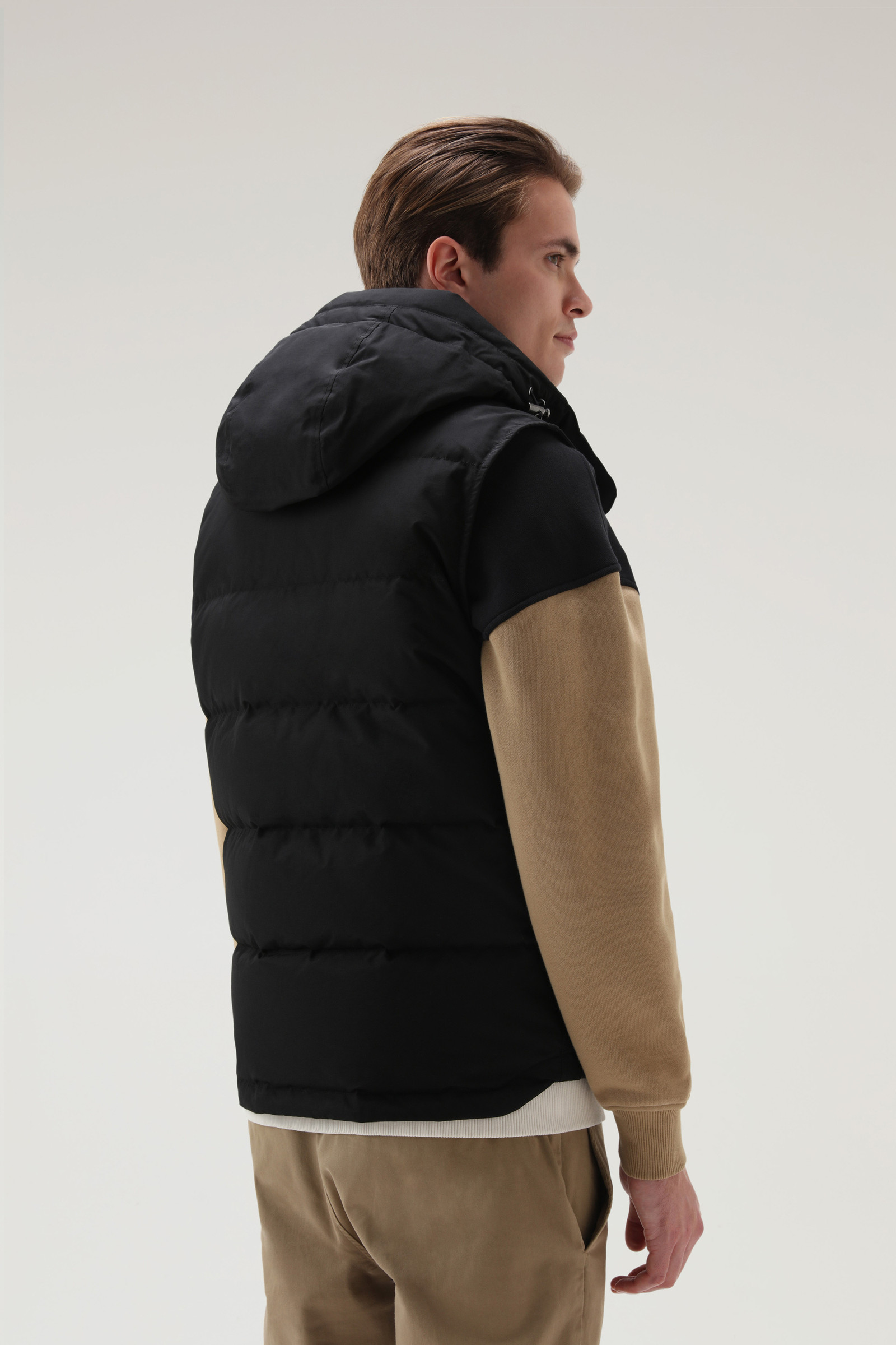 Aleutian Vest with Detachable Hood Black photo 3 | Woolrich