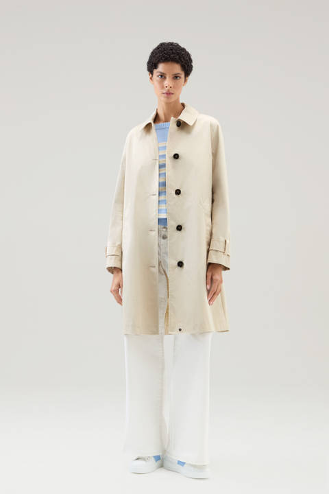 Havice Trench Coat in Best Cotton Beige | Woolrich