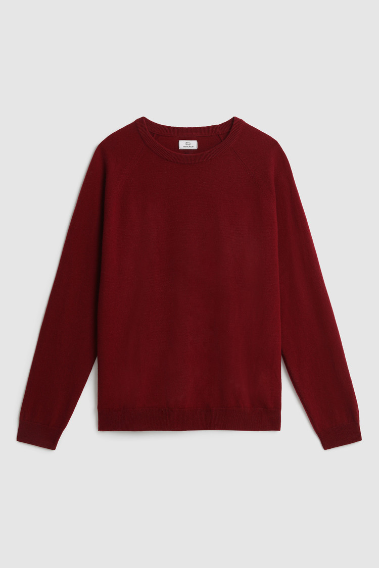 Luxuriöser Pullover mit Rundhalsausschnitt aus Kaschmirgarn