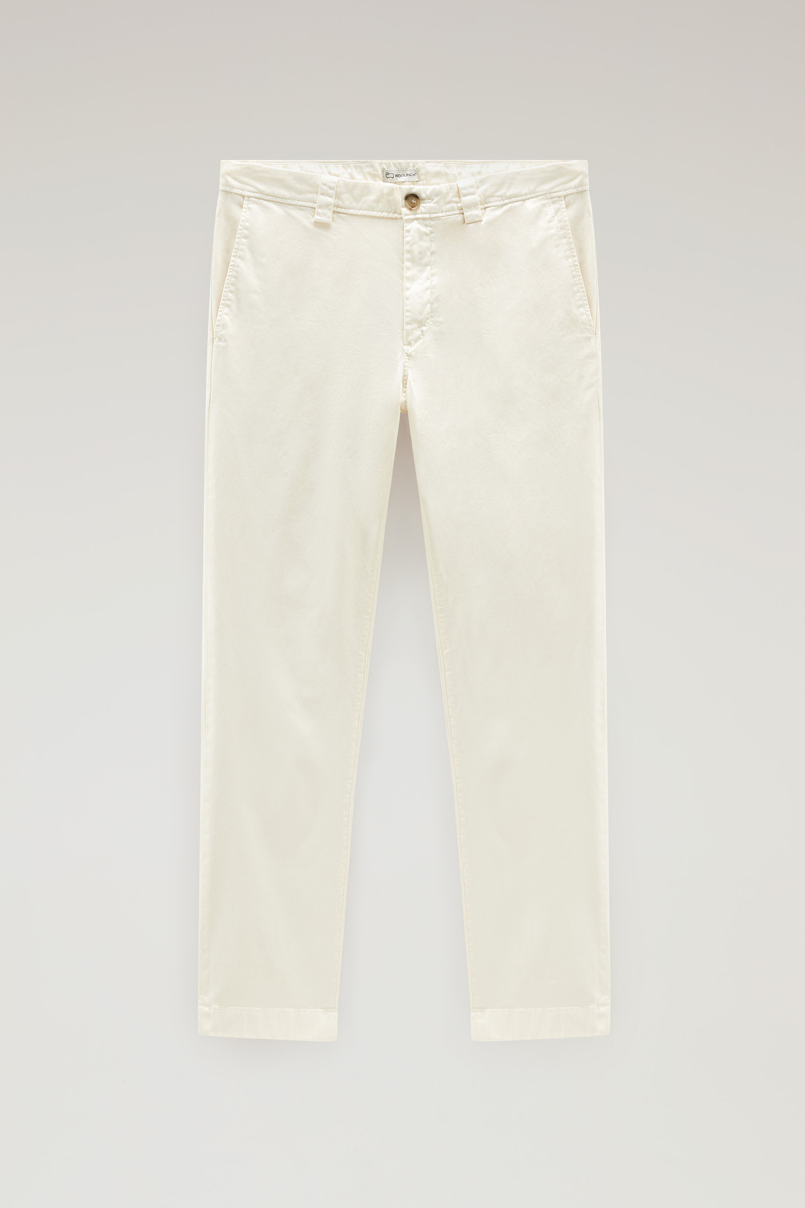 Pantalon Chino en coton teint en pièce blanc photo 4 | Woolrich