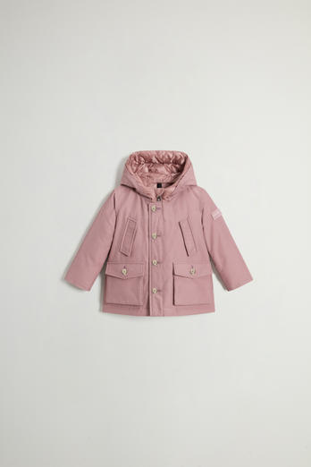 Parka pour bébé en Ramar Cloth Rose | Woolrich