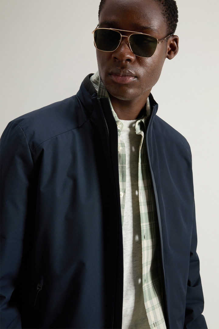 Sailing Bomber Jacket in Two-layered Fabric Blue photo 4 | Woolrich